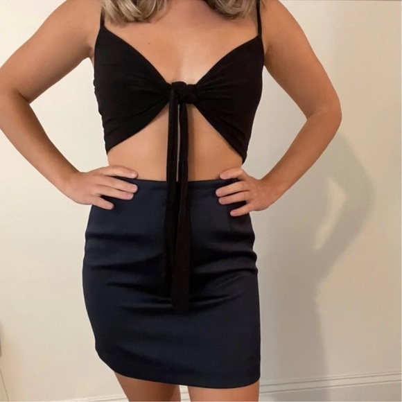 KEEPSAKE the Label Dresses & Skirts - Keepsake the label navy mini skirt holiday